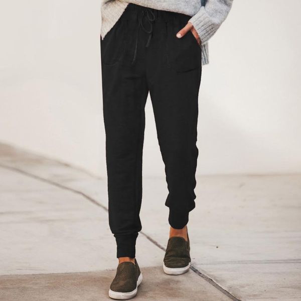 women's pants & capris 2021 fashion women autumn tying loose casual pencil solid color high-waist sports comfortble trousers, Black;white
women's pants & capris 2021 fashion women autumn tying loose casual pencil solid color high-waist sports comfortble trousers, Black;white