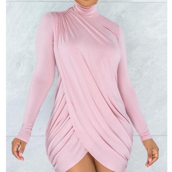 casual dresses mandylandy long sleeve irregular dress o-neck sheath bodycon mini women solid color clubwear high waist, Black;gray
casual dresses mandylandy long sleeve irregular dress o-neck sheath bodycon mini women solid color clubwear high waist, Black;gray