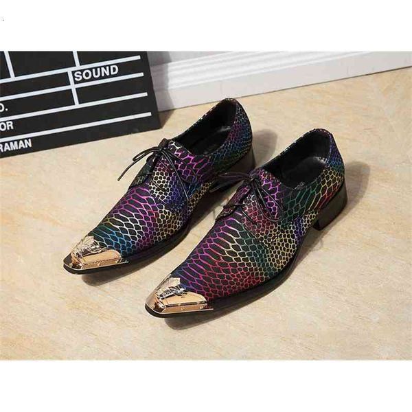 multicolor mens fashion dress shoes flats genuine leather oxford business men formal chaussure homme metal spikes wedding shoes, Black
multicolor mens fashion dress shoes flats genuine leather oxford business men formal chaussure homme metal spikes wedding shoes, Black