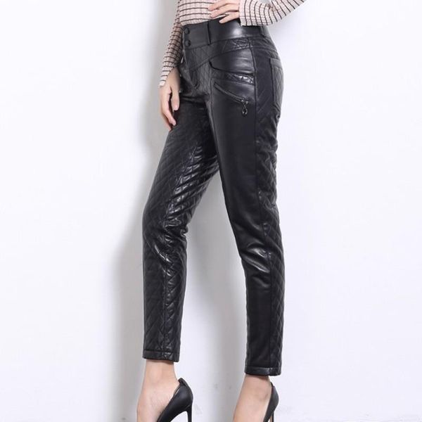 women's pants & capris brand winter 100%real leather cotton women streetwear high waist pencil pant ol style fashion sheepskin trousers, Black;white
women's pants & capris brand winter 100%real leather cotton women streetwear high waist pencil pant ol style fashion sheepskin trousers, Black;white