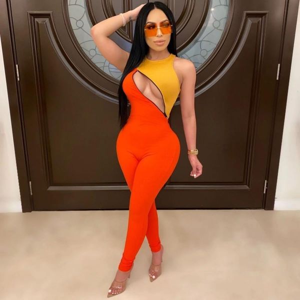 women's jumpsuits & rompers 2021 summer spring jumpsuit women fashion skinny female long sleeve clubwear playsuit party clothing, Black;white
women's jumpsuits & rompers 2021 summer spring jumpsuit women fashion skinny female long sleeve clubwear playsuit party clothing, Black;white