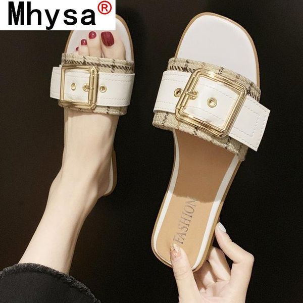 women shoes 2021 slippers gingham canvas pu patchwork buckle decoration beach outdoor slippers casual shoes woman flat sandals, Black
women shoes 2021 slippers gingham canvas pu patchwork buckle decoration beach outdoor slippers casual shoes woman flat sandals, Black
