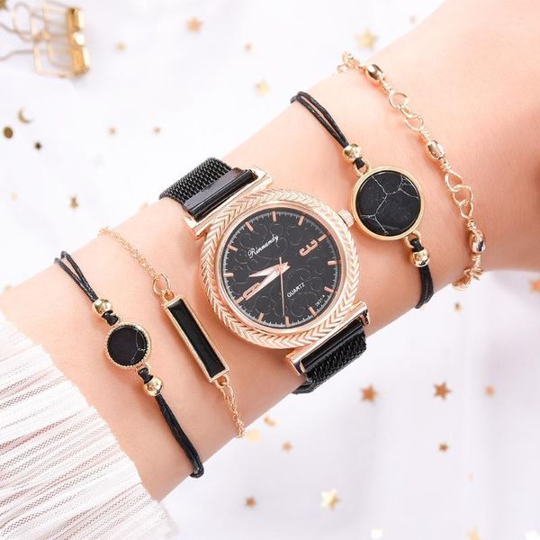 wristwatches fashion watch women 5pcs/set luxury quartz wrist watches for gold sliver ladies gift a3751, Slivery;brown
wristwatches fashion watch women 5pcs/set luxury quartz wrist watches for gold sliver ladies gift a3751, Slivery;brown