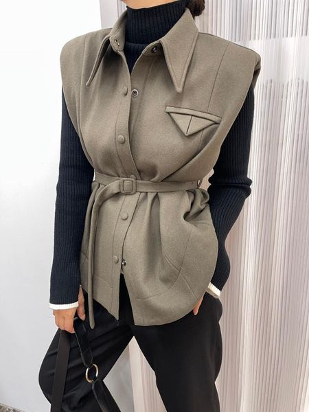 women's vests 2021fw autumn women casual 79% wool vest female chic luxury cashmere sleeveless coat 2 color gdnz 11.08, Black;white
women's vests 2021fw autumn women casual 79% wool vest female chic luxury cashmere sleeveless coat 2 color gdnz 11.08, Black;white