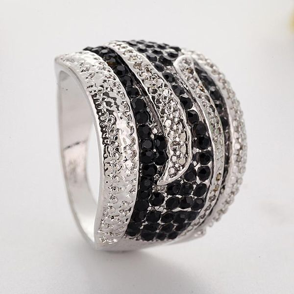 wedding rings fashion men crystal ring luxury women engagement bands jewelry for bridal party christmas gift, Slivery;golden
wedding rings fashion men crystal ring luxury women engagement bands jewelry for bridal party christmas gift, Slivery;golden