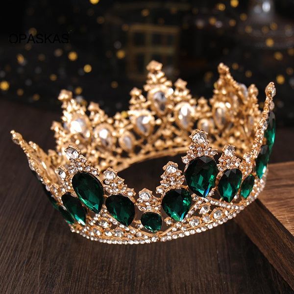 hair clips & barrettes bridal full round crown headwear luzxury alloy crystal rhinestones inlaid headband for female wedding accessories, Golden;silver
hair clips & barrettes bridal full round crown headwear luzxury alloy crystal rhinestones inlaid headband for female wedding accessories, Golden;silver