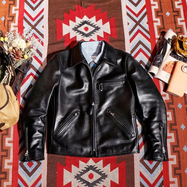 men's leather & faux yr.luxury 1.4mm thick horsehide jacket,classic vintage 1930,mens black genuine coat,biker colthes
men's leather & faux yr.luxury 1.4mm thick horsehide jacket,classic vintage 1930,mens black genuine coat,biker colthes