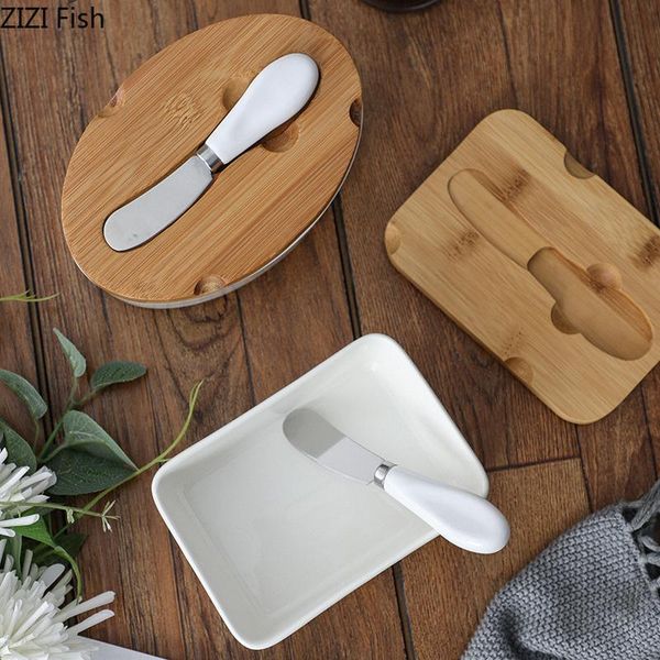 storage bottles & jars creativity ceramic box butter cheese with wooden lid pure color cake cream home kitchen tools
storage bottles & jars creativity ceramic box butter cheese with wooden lid pure color cake cream home kitchen tools