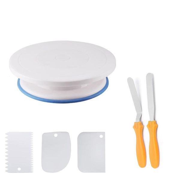 6pcs/set plastic cake turntable rotating cake plastic dough knife decorating cream cakes stand rotary table diy pan baking tool
6pcs/set plastic cake turntable rotating cake plastic dough knife decorating cream cakes stand rotary table diy pan baking tool