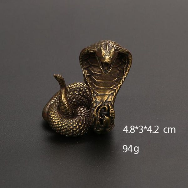 decorative objects & figurines vintage brass ornaments decoration pure copper 4.8*3*4.2cm chinese snake
decorative objects & figurines vintage brass ornaments decoration pure copper 4.8*3*4.2cm chinese snake