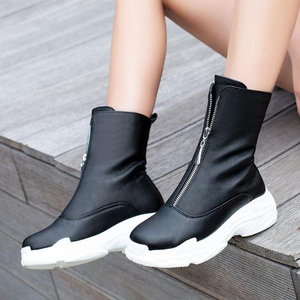 boots big size 46 non-slip sole comfortable for walking zipper casual shoes winter women ankle, Black
boots big size 46 non-slip sole comfortable for walking zipper casual shoes winter women ankle, Black