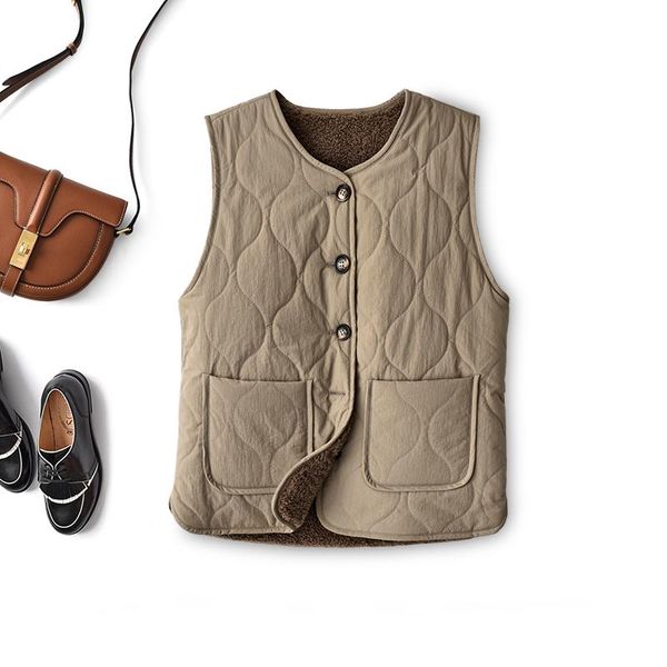 women's vests shuchan winter thick tank korean fashion woman jacket outerwear & coats pockets vest parkas sleeveless single breasted, Black;white
women's vests shuchan winter thick tank korean fashion woman jacket outerwear & coats pockets vest parkas sleeveless single breasted, Black;white