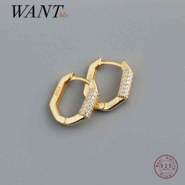 wantme real 925 sterling silver luxury pave zircon geometric ear buckle for women fashion charming party wedding earring jewelry 220108, Golden;silver
wantme real 925 sterling silver luxury pave zircon geometric ear buckle for women fashion charming party wedding earring jewelry 220108, Golden;silver