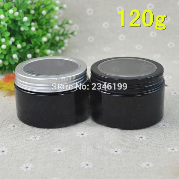 100ml 120ml 150ml 30pcs/lot black plastic jar with aluminum skylight, empty pet cream jar, high grade cosmetic container
100ml 120ml 150ml 30pcs/lot black plastic jar with aluminum skylight, empty pet cream jar, high grade cosmetic container