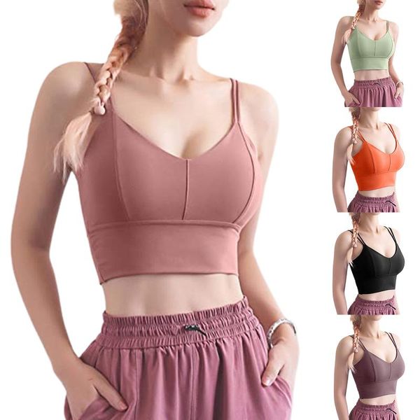yoga outfit sports bras nylon nuls fabric athletic sport women push up gym fitness v-neck comfortable shoulder straps bra
yoga outfit sports bras nylon nuls fabric athletic sport women push up gym fitness v-neck comfortable shoulder straps bra