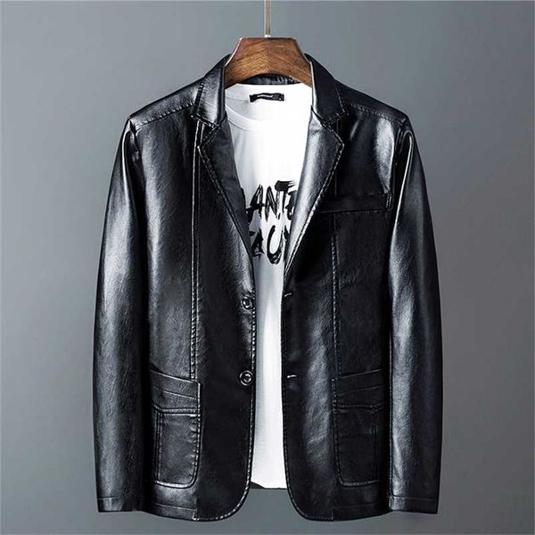men faux leather jacket motorcycle 4xl men's jackets black jaqueta de couro masculina outwear male pu leather coats 211118
men faux leather jacket motorcycle 4xl men's jackets black jaqueta de couro masculina outwear male pu leather coats 211118