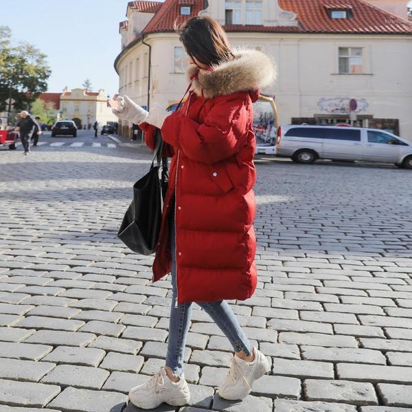 women's trench coats kmetram winter jacket women clothes 2021 korean large fur collar parka long coat female parkas casaco feminino my3, Tan;black
women's trench coats kmetram winter jacket women clothes 2021 korean large fur collar parka long coat female parkas casaco feminino my3, Tan;black