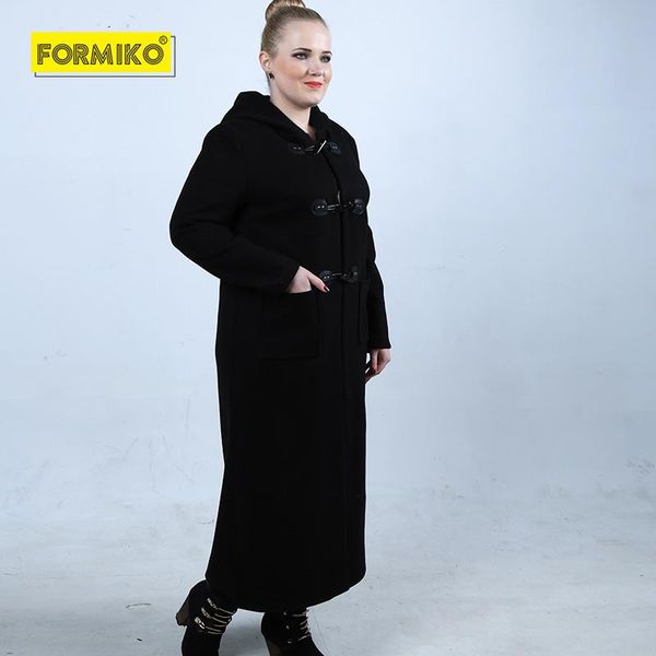 women's trench coats formiko 2021 spring autumn 4xl coat women causal long sleeve with hood fashion plus size wool blend, Tan;black
women's trench coats formiko 2021 spring autumn 4xl coat women causal long sleeve with hood fashion plus size wool blend, Tan;black