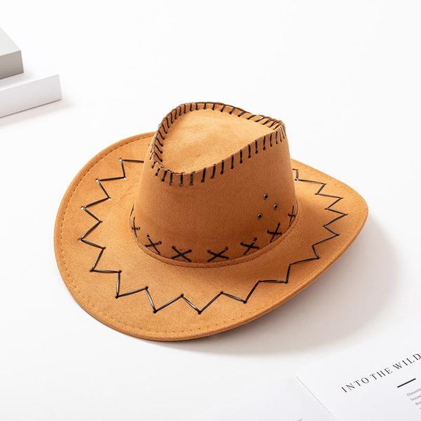cloches cowgirl cowboy hat for child kids boy girl classical design party costumes casual sun hats fashion children, Blue;gray
cloches cowgirl cowboy hat for child kids boy girl classical design party costumes casual sun hats fashion children, Blue;gray