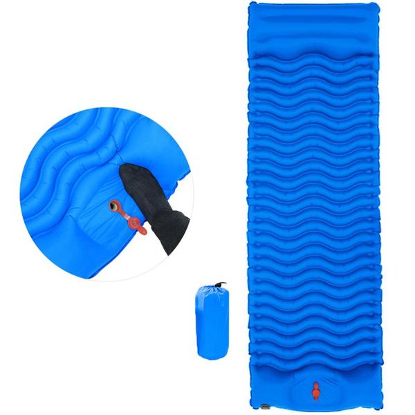 yongyiyi outdoor pads 1pc foot air inflation tent mattress ultralight portable camping hiking inflatable sleeping mat (blue)
yongyiyi outdoor pads 1pc foot air inflation tent mattress ultralight portable camping hiking inflatable sleeping mat (blue)