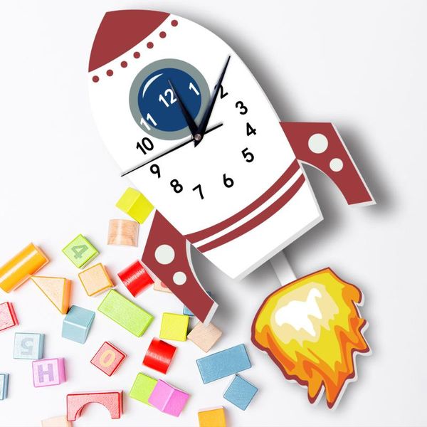 rocket wall clock pendulum kids toys cartoon diy quiet movement clocks wall home decor children bedroom baby inventor dream gift
rocket wall clock pendulum kids toys cartoon diy quiet movement clocks wall home decor children bedroom baby inventor dream gift
