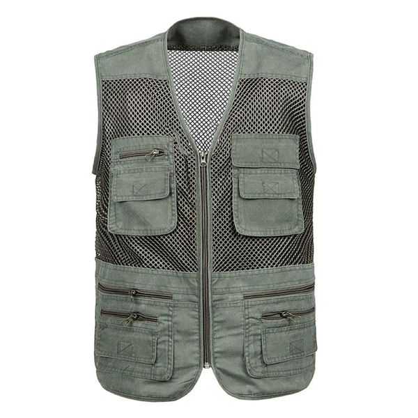 men's vests 2021 mesh quick-drying male with many pockets mens breathable multi-pocket fishing vest work sleeveless jacket, Black;white
men's vests 2021 mesh quick-drying male with many pockets mens breathable multi-pocket fishing vest work sleeveless jacket, Black;white