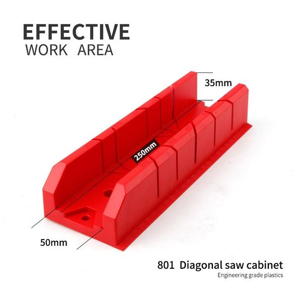 hand tools 22.5/45/90 degree 1pcs wood cutting clamping miter saw box woodworking angle for carpenter
hand tools 22.5/45/90 degree 1pcs wood cutting clamping miter saw box woodworking angle for carpenter