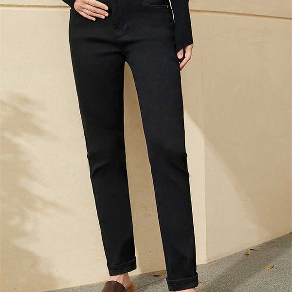 amii minimalism winter fashion jeans for women causal slim fit thick fleece causal women's pants female trousers 12060081 211104, Blue
amii minimalism winter fashion jeans for women causal slim fit thick fleece causal women's pants female trousers 12060081 211104, Blue