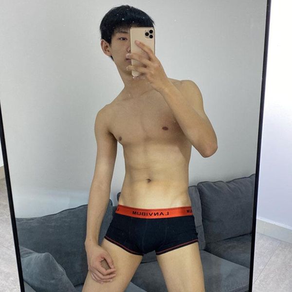 underpants breathe low waist sports men's underwear boxer shorts cotton seamless boyshort white student pants, Black;white
underpants breathe low waist sports men's underwear boxer shorts cotton seamless boyshort white student pants, Black;white