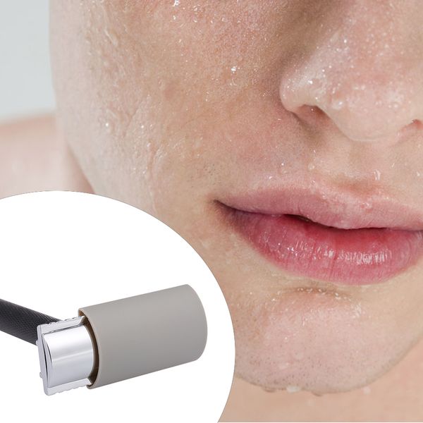 plastic double edge razor head sleeve long handle razor protective case fits all safety razor heads
plastic double edge razor head sleeve long handle razor protective case fits all safety razor heads