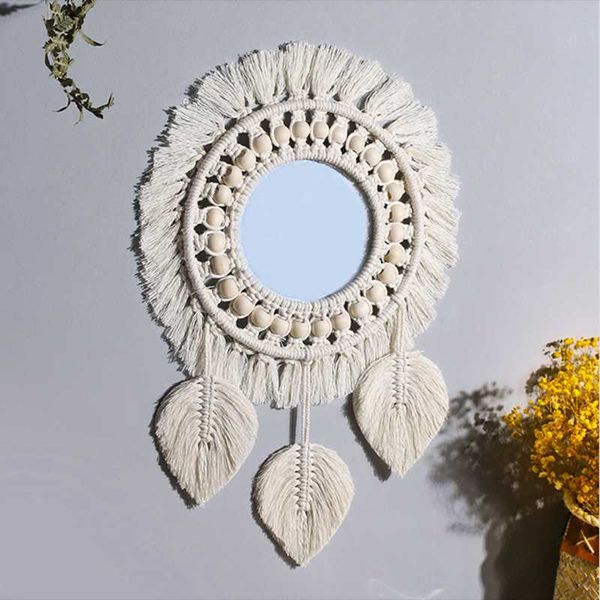 mirrors bohemian leaf feather mirror hand-woven tapestry living room bedroom wall hanging porch decorative
mirrors bohemian leaf feather mirror hand-woven tapestry living room bedroom wall hanging porch decorative