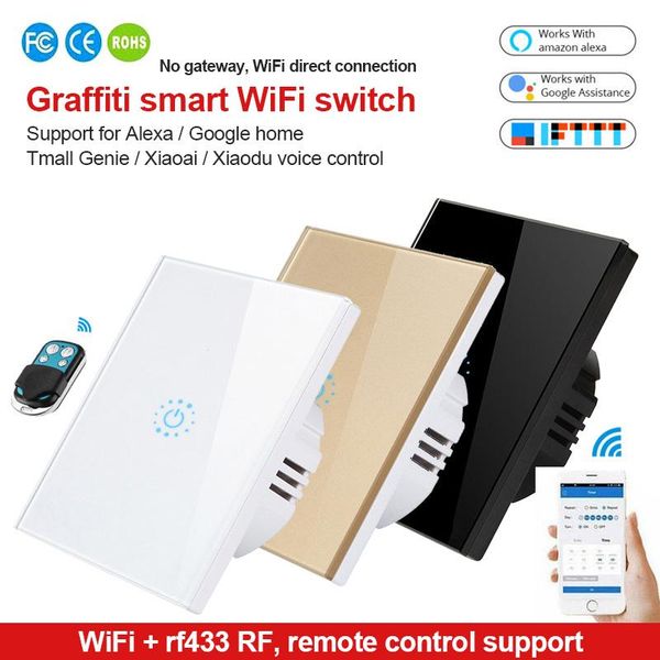 wifi switch alexa tuya smart life app control touch switch for led light lamp wall google home amazon alexa 110v 220v 10a
wifi switch alexa tuya smart life app control touch switch for led light lamp wall google home amazon alexa 110v 220v 10a