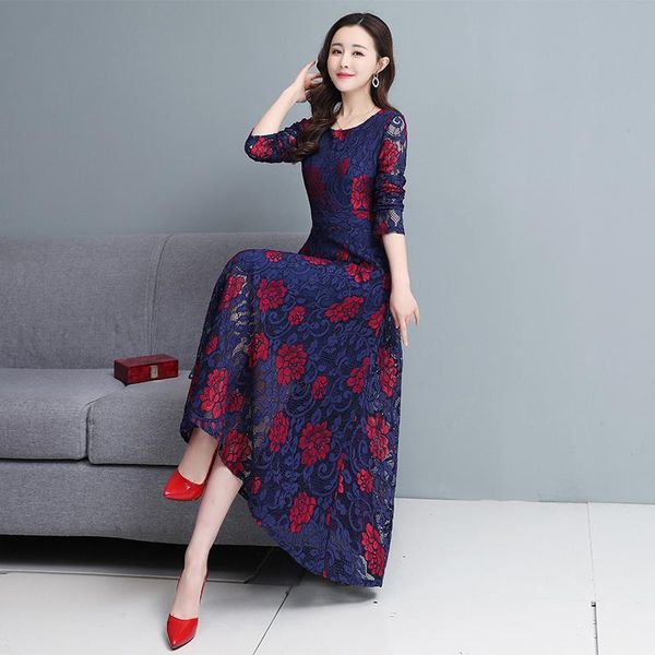 casual dresses coigarsam women long dress autumn 2022 brief office lady vintage print full sleeve lace o-neck green blue robe, Black;gray
casual dresses coigarsam women long dress autumn 2022 brief office lady vintage print full sleeve lace o-neck green blue robe, Black;gray