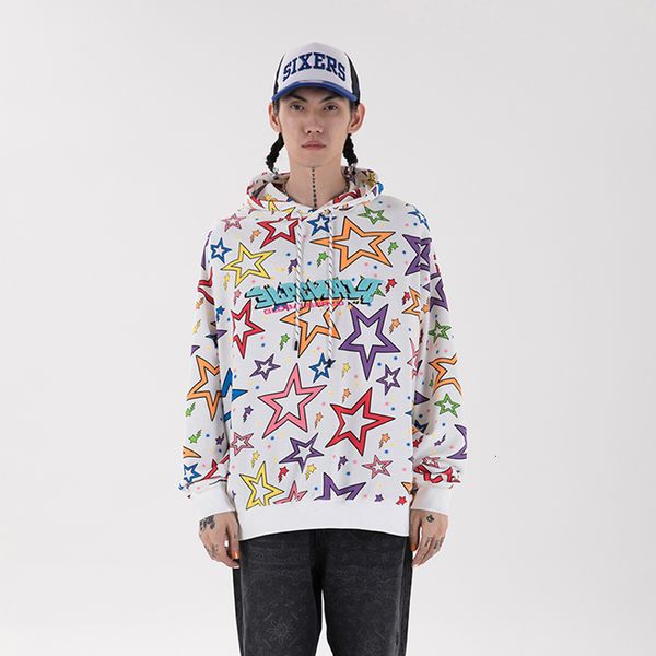 2021 new high street towel embroidery letters color stars sweatshirt men and women harajuku stranger things oversize hooded hoodies l7ye, Black
2021 new high street towel embroidery letters color stars sweatshirt men and women harajuku stranger things oversize hooded hoodies l7ye, Black