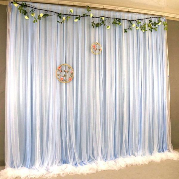 party decoration light blue tulle chiffon curtains bridal shower wedding ceremony backdrop baby po booth pography
party decoration light blue tulle chiffon curtains bridal shower wedding ceremony backdrop baby po booth pography