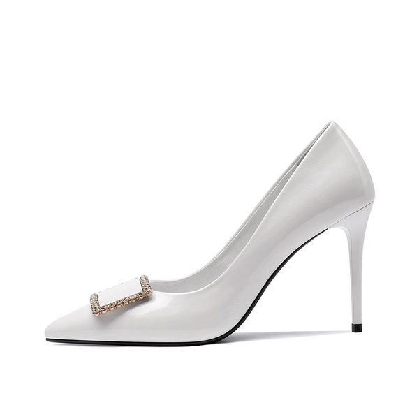 2021 new high heels ladies heel high shoes heel height about 9 cm woman shoes point heels string bead pumps, Black
2021 new high heels ladies heel high shoes heel height about 9 cm woman shoes point heels string bead pumps, Black