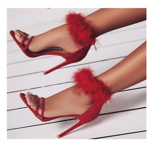 sandals ankle strap fur arrival brand high heel young girls sweet red beige transparent pvc heels, Black
sandals ankle strap fur arrival brand high heel young girls sweet red beige transparent pvc heels, Black