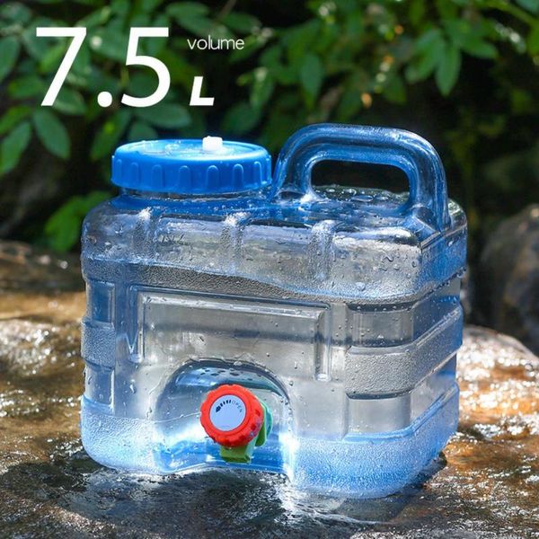 hydration packs 7.5l car drinking water bucket with faucet portable storage tank vehicle plastic camping drink for self-driving tour
hydration packs 7.5l car drinking water bucket with faucet portable storage tank vehicle plastic camping drink for self-driving tour