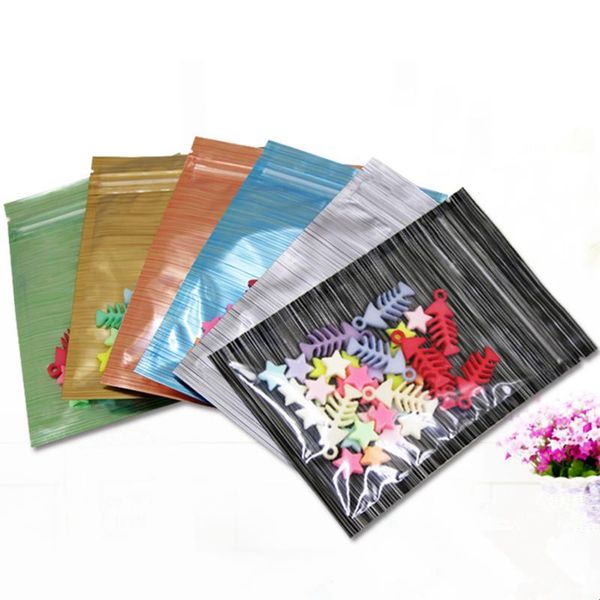 gift wrap 200pcs colorful front clear aluminum foil packaging bags with wiredrawing design mylar zipper packing pouches
gift wrap 200pcs colorful front clear aluminum foil packaging bags with wiredrawing design mylar zipper packing pouches