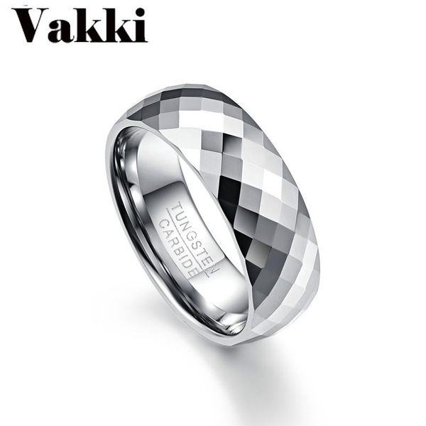 wedding rings vakki men's 7.5mm multi-faceted high polished domed tungsten carbide band comfort fit size 7-12, Slivery;golden
wedding rings vakki men's 7.5mm multi-faceted high polished domed tungsten carbide band comfort fit size 7-12, Slivery;golden