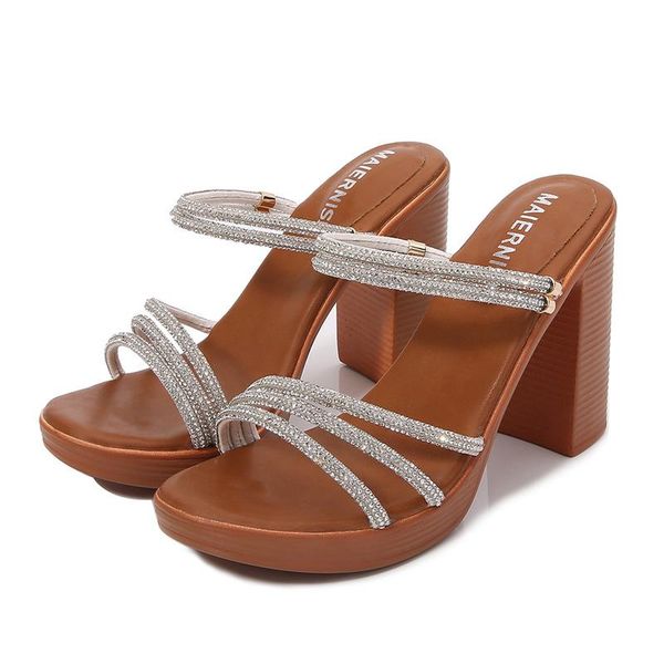 slippers maiernisi women fashion high heels slipper peep toe hollow out crystals party shoes woman summer slip on beach flip flops, Black
slippers maiernisi women fashion high heels slipper peep toe hollow out crystals party shoes woman summer slip on beach flip flops, Black
