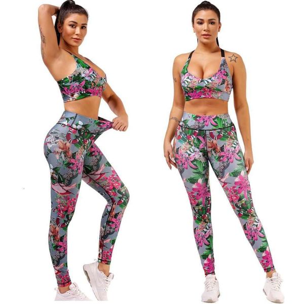 2021milani 2020 new print fitness moisture absorption and sweat wicking yoga women's sports suit, Gray
2021milani 2020 new print fitness moisture absorption and sweat wicking yoga women's sports suit, Gray
