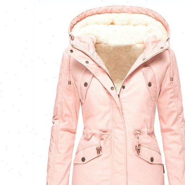winter thick warm jackets for women plus size solid color down outcoats long sleeve zipper pocket overcoat chaqueton mujer, Black;brown
winter thick warm jackets for women plus size solid color down outcoats long sleeve zipper pocket overcoat chaqueton mujer, Black;brown