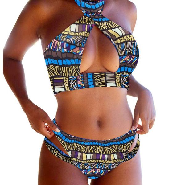 african swimwear halter print swimsuits cut out women push up bikini set cross swimwear biquini high waist swimsuit
african swimwear halter print swimsuits cut out women push up bikini set cross swimwear biquini high waist swimsuit