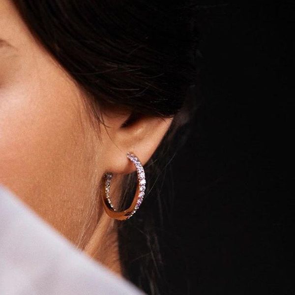 hoop & huggie 925 sterling silver gold color pink pastel cubic zirconia cz twinsted circle hoops earring classic fashion women jewelry, Golden;silver
hoop & huggie 925 sterling silver gold color pink pastel cubic zirconia cz twinsted circle hoops earring classic fashion women jewelry, Golden;silver