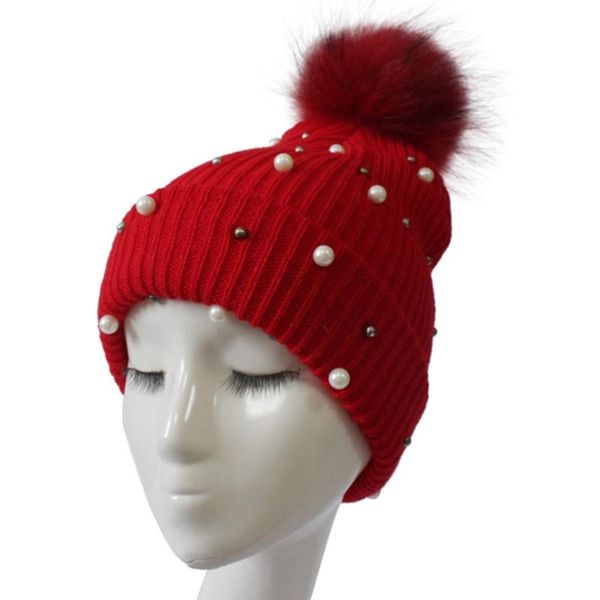 berets m7dd winter pearl pompom wool hat thicken knitted beanie for halloween xmas outdoor activities in cold weather, Blue;gray
berets m7dd winter pearl pompom wool hat thicken knitted beanie for halloween xmas outdoor activities in cold weather, Blue;gray