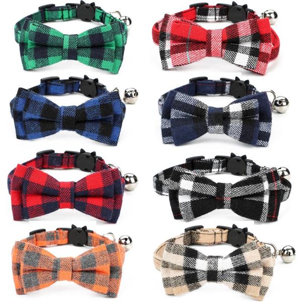cat costumes pet dog accessories plaid bowknot bell bow tie multicolor removable adjustable collar kitty dogs puppy pets supplies
cat costumes pet dog accessories plaid bowknot bell bow tie multicolor removable adjustable collar kitty dogs puppy pets supplies