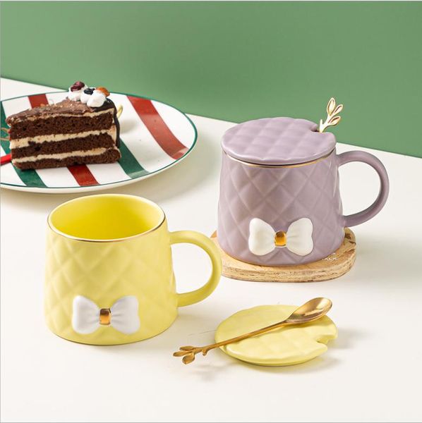 mugs french fresh bow-knot embossed ceramic cup ins creative mug girl heart with lid and spoon couple
mugs french fresh bow-knot embossed ceramic cup ins creative mug girl heart with lid and spoon couple