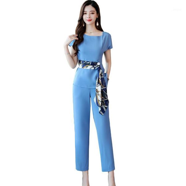 two piece dress summer women suit fashion short-sleeved t-shirt + nine-point straight pants two-piece casual set clothing k950, White
two piece dress summer women suit fashion short-sleeved t-shirt + nine-point straight pants two-piece casual set clothing k950, White