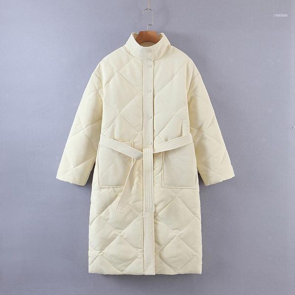 women's down & parkas winter women 2021 big pocket belt warm jacket female rhombus plaid solid color single-breasted button long coat1, Black
women's down & parkas winter women 2021 big pocket belt warm jacket female rhombus plaid solid color single-breasted button long coat1, Black